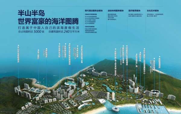 半山半岛在三亚什么地方,半山半岛图1