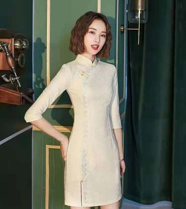 旗袍怎么选,女生穿旗袍有什么讲究图7