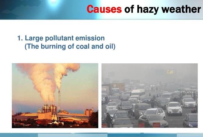 雾霾的形容词用英语怎么说