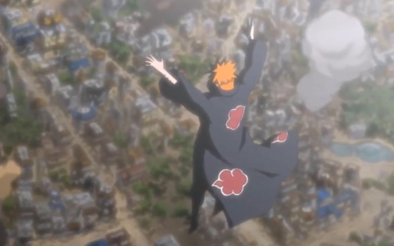 佩恩袭击木叶村是第几集到第几集