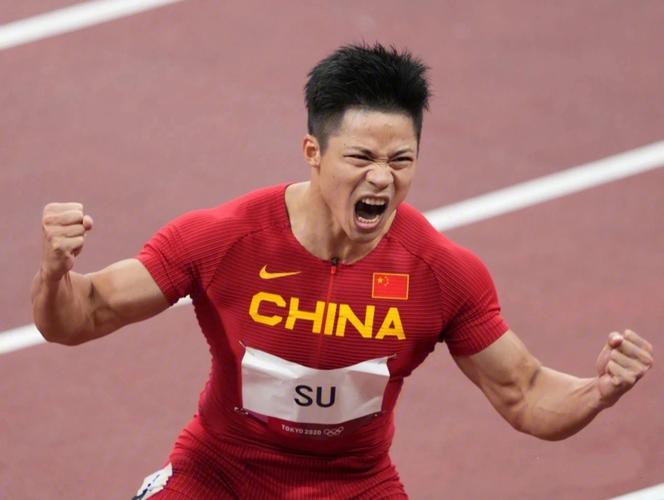 100米短跑世界纪录亚洲飞人苏炳添（田径世锦赛男子百米）