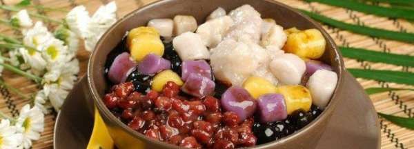 哪些水果蔬菜可以做芋圆,水果芋圆的做法窍门图2