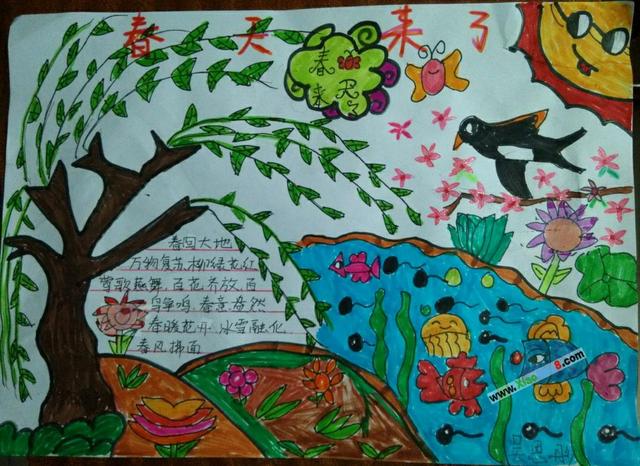 小学生的手抄报简单（小学生手抄报制作三步走）(1)