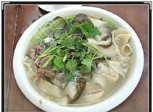 烩面的来历五十字