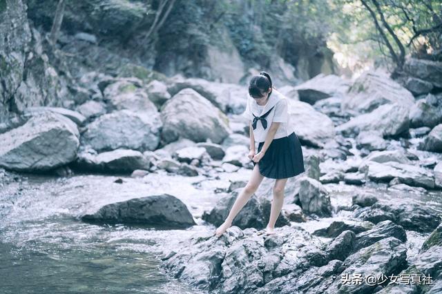 森系少女室内写真集（女子高中生的日常）(8)