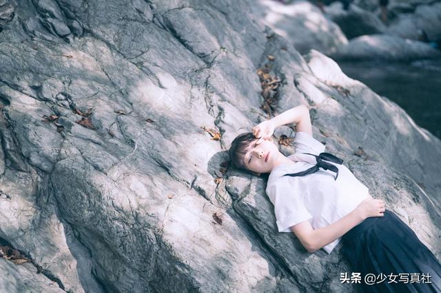 森系少女室内写真集（女子高中生的日常）(7)