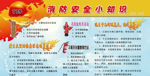 关于消防安全的知识