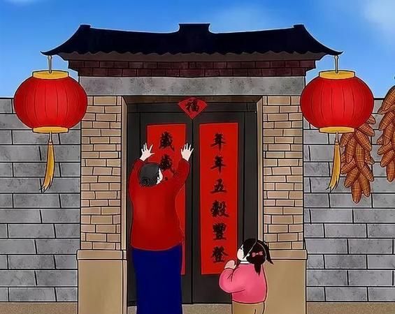 贴春联的由来和寓意