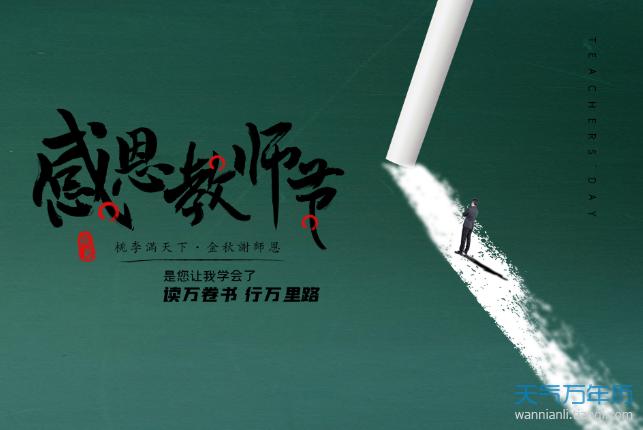 教师节每年都是星期5吗（关于有人建议修改教师节的日期问题）