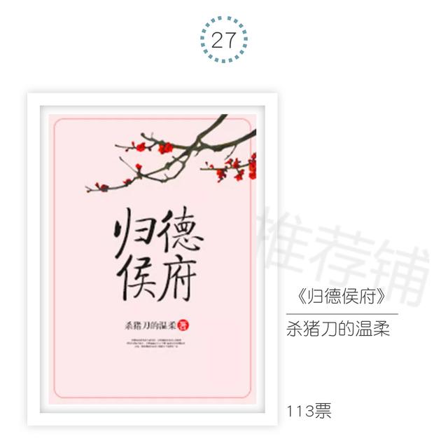 好看的30部古言（30本网友最喜欢的古言）(27)