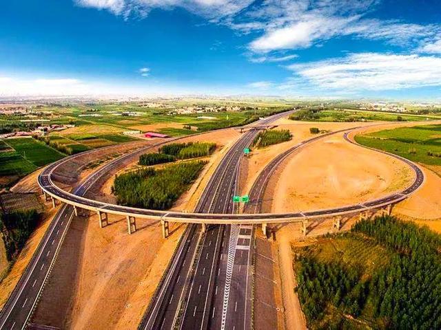 京新高速全程线路图经过哪些地方(超66号公路的京新高速)(5)