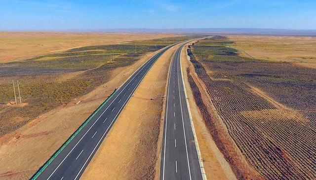 京新高速全程线路图经过哪些地方(超66号公路的京新高速)(9)