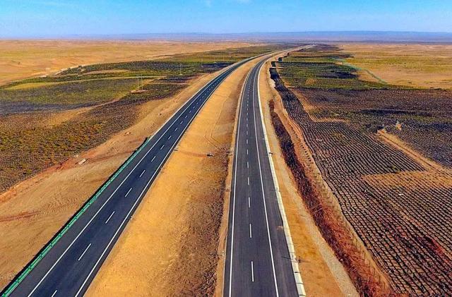 京新高速全程线路图经过哪些地方(超66号公路的京新高速)(12)