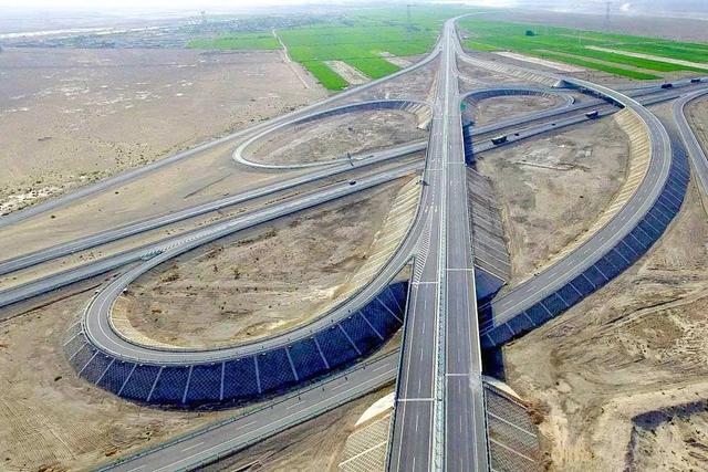 京新高速全程线路图经过哪些地方(超66号公路的京新高速)(6)