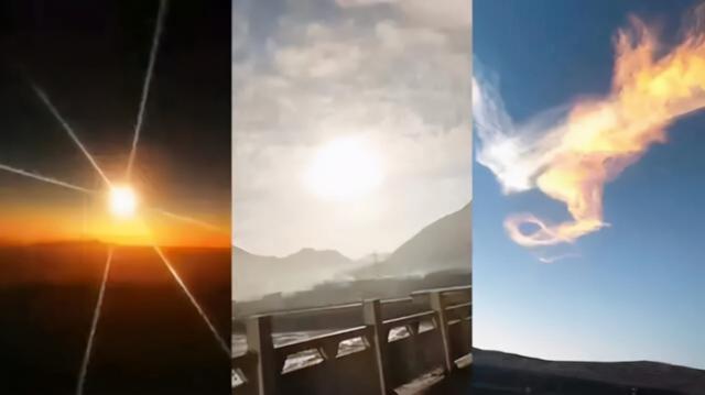 陨石的坠落过程（流星坠落青海玉树）(10)