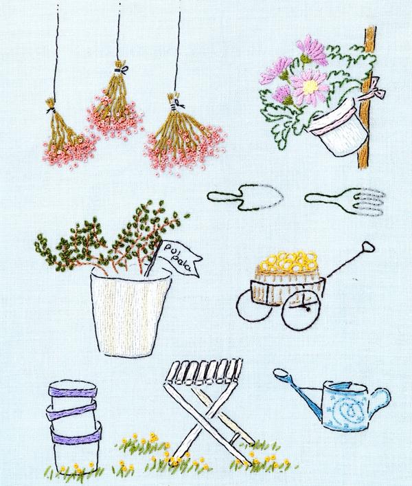 简单手工刺绣步骤图(手工刺绣DIY100种以上)(25)