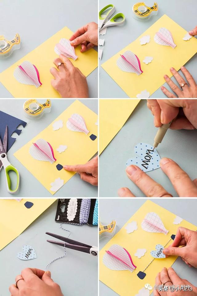 母亲节贺卡制作简单的方法(这样做的贺卡最有创意和心意)(9)