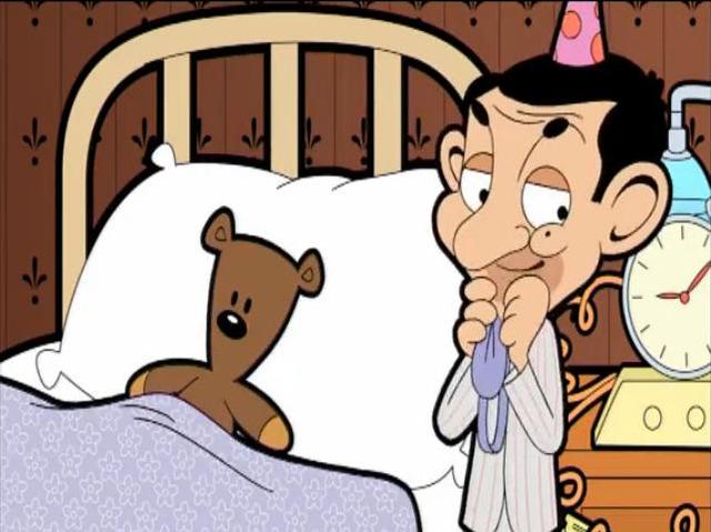 憨豆先生真人版搞笑动画全集(最受欢迎的喜剧憨豆先生出动画版了)(3)