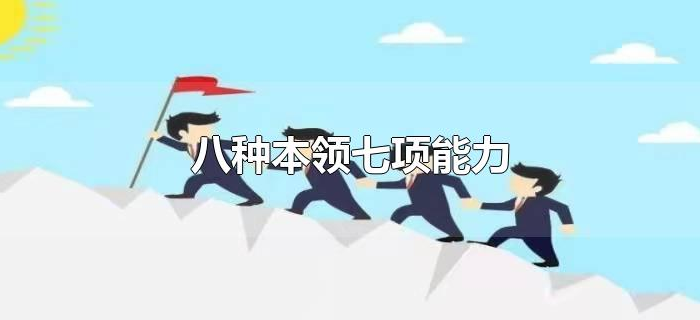 八种本领七项能力