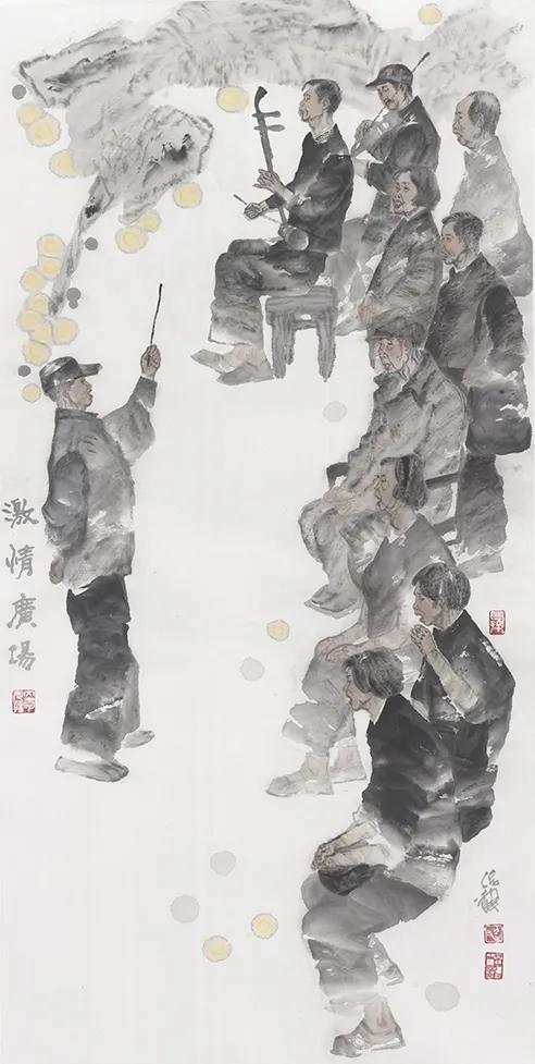 绘画作品展征稿(展讯同道同行)(9)