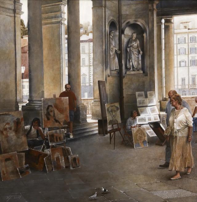 绘画作品展征稿(展讯同道同行)(79)