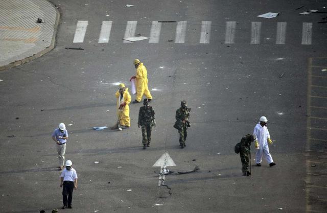 天津化工厂爆炸死亡人数是多少（天津爆炸事故中的危险化学品）(4)